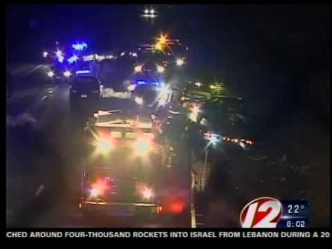 3 car accident