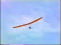 Hang gliding. Long Mynd 1983
