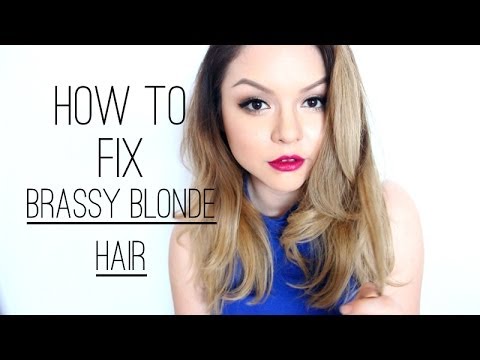 how to fix orange hair