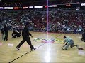Floor Spiders Crew Halftime Show Harlem Globetrotters
