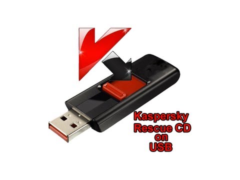 Run Kaspersky Rescue Disk 10 from USB Flash Drive by Britec