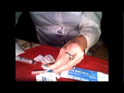 how to self inject vitamin b