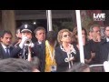 La commemorazione all'albero di Falcone