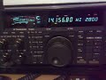MYSELF G7VOT IN QSO WITH AA1K