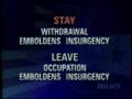 Gen Odom: Bush's 9 reasons to stay are reasons to LEAVE Iraq