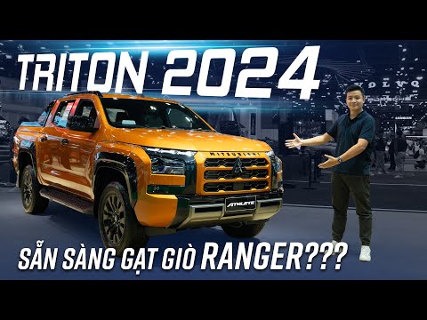 Check thực tế Mitsubishi Triton 2024 xem có đủ sức đầu Ford Ranger?
