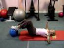 medicine ball hip raise