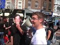 Brian Cowen canvassing for Lisbon Treaty on Grafton Street