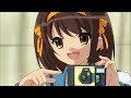 The Melancholy of Haruhi Suzumiya English Dub: "Blackmail Scene" (HD)