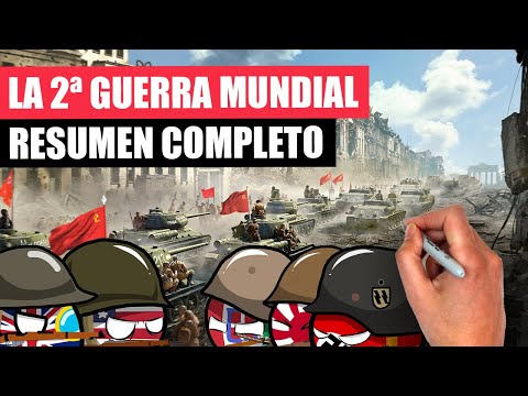✅ La SEGUNDA GUERRA MUNDIAL resumida en 40 minutos | ¿Cómo empezó? ¿Qué ocurrió?