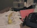Desk Surfing yellow blob man Desk Surfing yellow blob man
