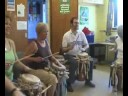this is a class taught by modou diouf for drums aloud in halesowen, nr birmingham in july 2008. the rhythm is chakas.