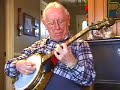 jim robinson (88), banjo, and ruthellen robinson (85), piano, play a medley of five foot two, bye bye blues, and if you know susie, for guests at home in kansas city in 2001