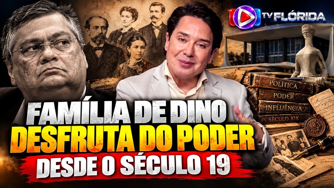 FAMÍLIA DE FLÁVIO DINO DESFRUTA DO PODER NO BRASIL DESDE O SECULO 19