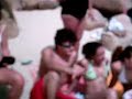 Praia da Galheta, feriado dia das crian�as!
