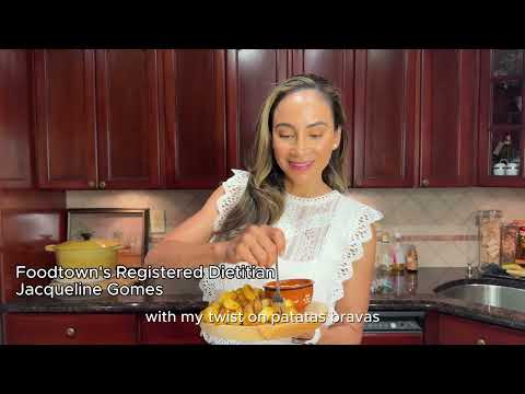 Patatas Bravas with Spicy Avocado Aioli