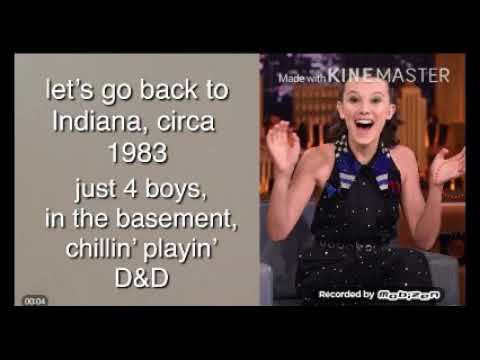 Millie Bobby Brown Season 1 Recap Rap Lyrics!