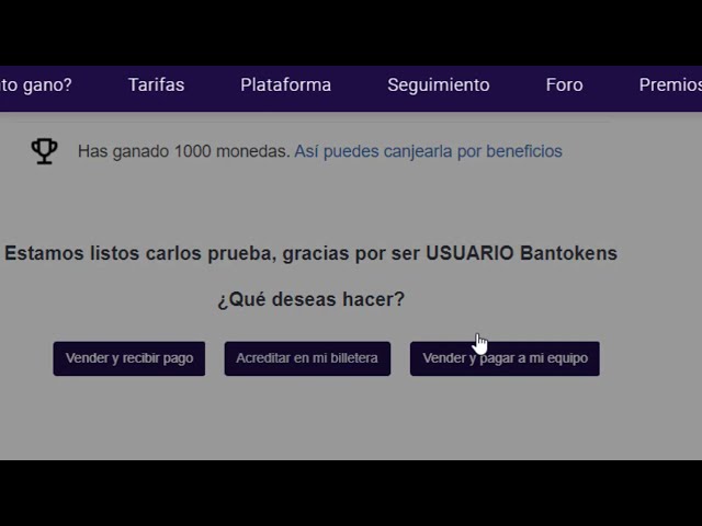 Bantokens - Paga a tus modelos o monitores al momento de hacer una venta