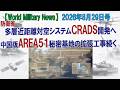 【世界の軍事ニュース】2026年8月29日号 日本の防衛省が、「多層近距離対空システム」CRADSの開発へ 中国版AREA51、ロブノールの秘密航空基地の拡張工事続く