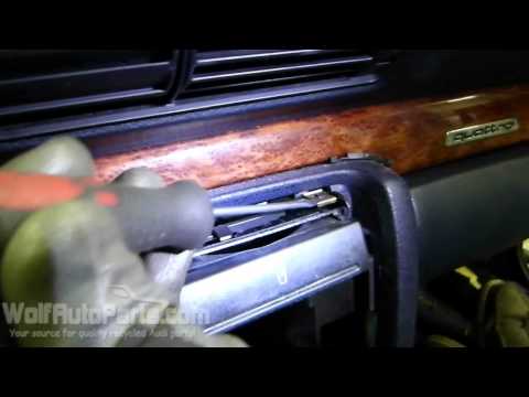 How to Remove Cup Holder – Audi A4 B5 1996-2001 (Wolf Auto Parts)