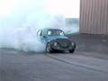 VW Buba burnout