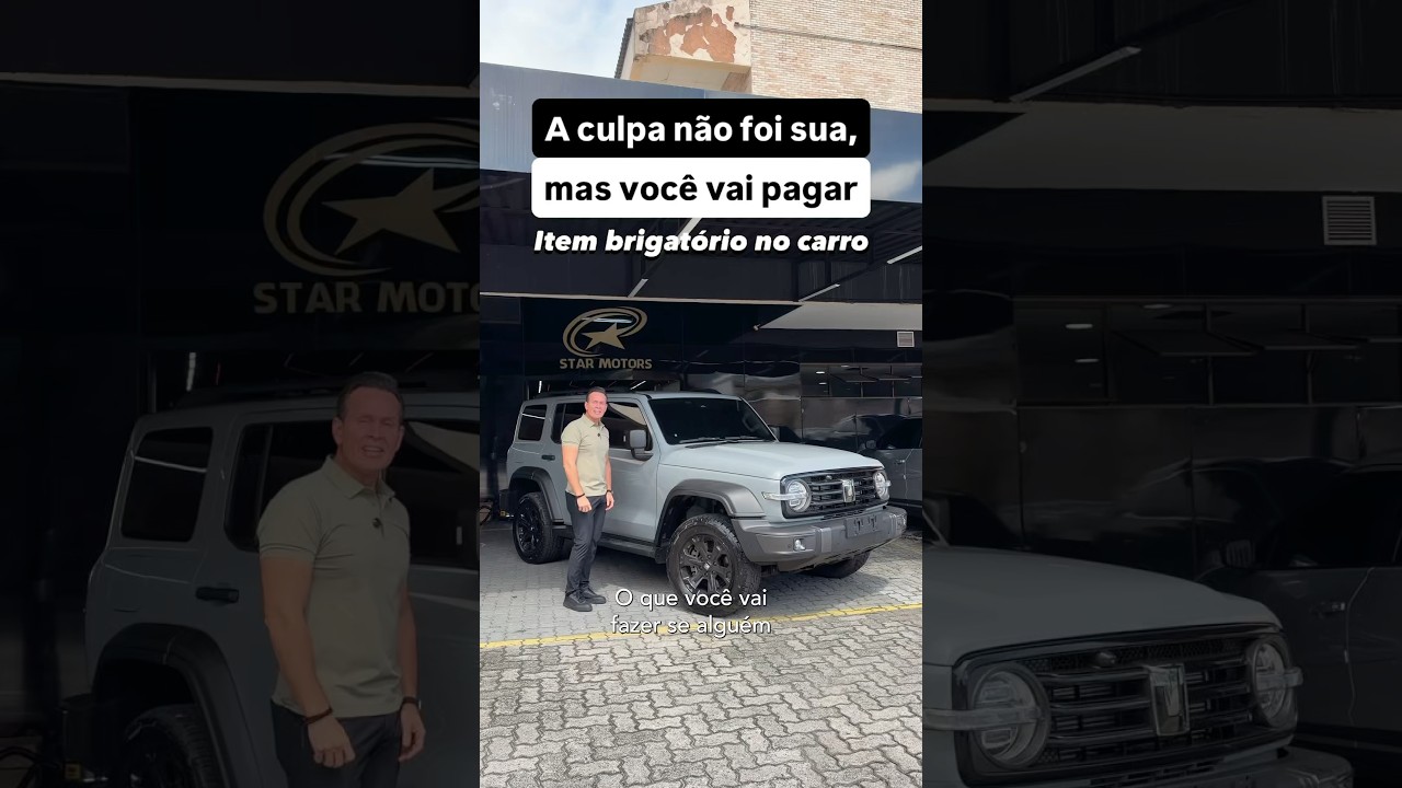 Item obrigatório no carro