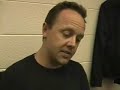 Lars Ulrich Working on Setlist