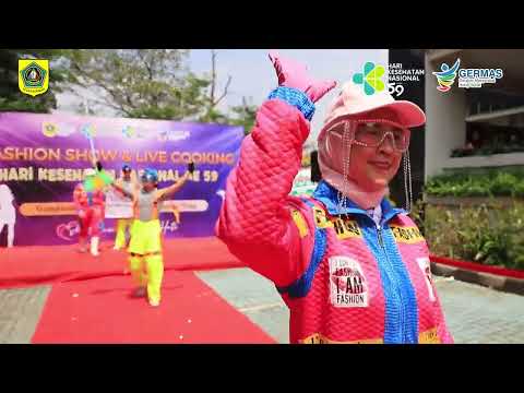 LOMBA FASHION SHOW INSAN KESEHATAN DALAM RANGKAT HARI KESEHATAN NASIONAL KE 59 TINGKAT KAB BOGOR
