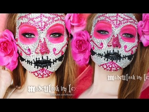 how to attach rhinestones to face