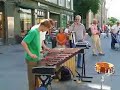 street exps.... two guys playing on cimbal, oslo 2007
