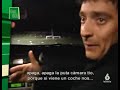 comico suicida en el picadero de coches.