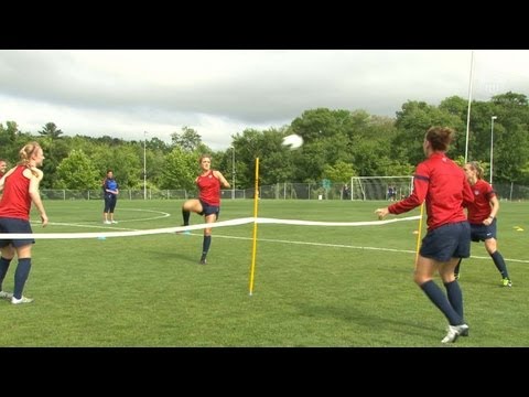 Inside the Lines: U.S. WNT Soccer Tennis in Foxborough, Mass.