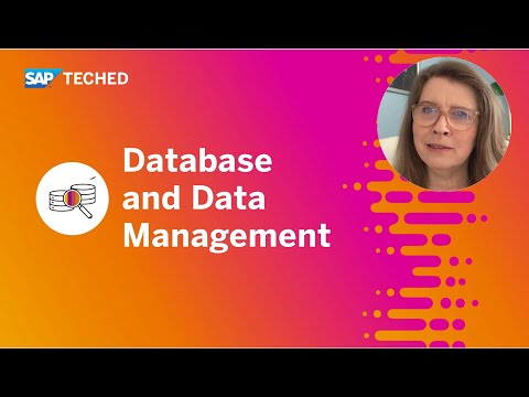 SAP TechEd 2020 Database and Data Management Track is Virtual!!!