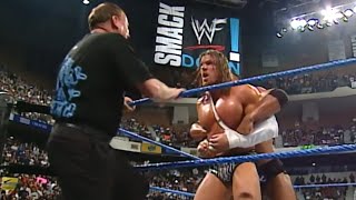 The Rock & Earl Hebner Vs DX Part 1 - SMACKDOWN!