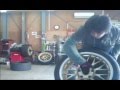 tire-fitter porsche 295/30R18&235/40R18 ADVAN A048