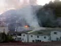 Minori (costiera amalfitana) incendio cartiera