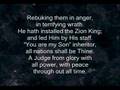 Psalm 2 by Jason Goldtrap Beneath the Cross of Jesus