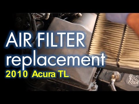 Air Filter Replacement – Acura TL SH AWD (A2 or B2)