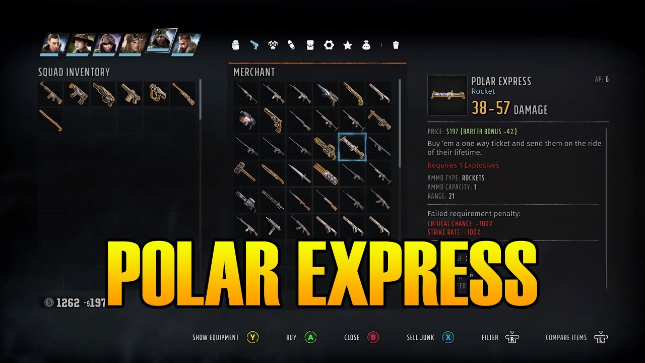 Wasteland 3 Unique Weapon Locations XLunargaming