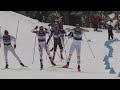 Olympic and World cup racers demonstrate the latest cross country (nordic) ski skating technique. One Skate Double Poll - V2. For the comprehensive professional version visit www.xczone.tv.