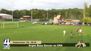 Argos Boys Soccer vs Culver Military Academy