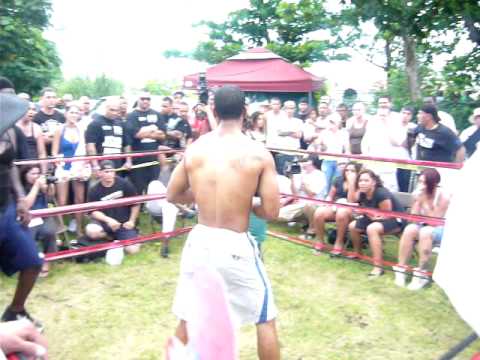 mike vs tree 2 backyard fight