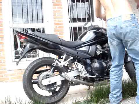 Ronco Suzuki Bandit 650 no exhaust / sem escapamento