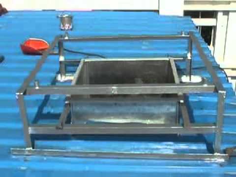 downdraft evaporative cooler