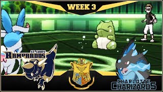 AN ABSOLUTE SUBSTITUTE! St. Louis Rampardos vs Charlotte Charizards | APA Week 3 | Pokemon USUM by aDrive