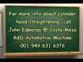Boss 429 Cylinder Head Straightening