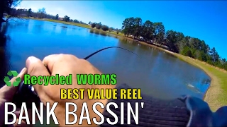 VENTURETUBE: Recycled WORMS, Best Value Reel, and some BASS!