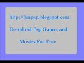V�deo Download Psp Games and Movies For Free