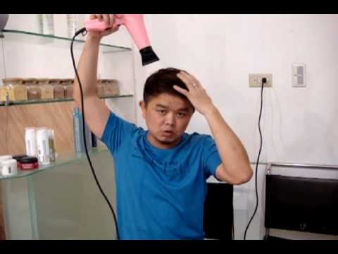 教男士如何正確的把頭髮吹乾(視頻)