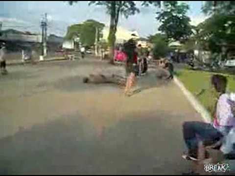 Doble caida de boca